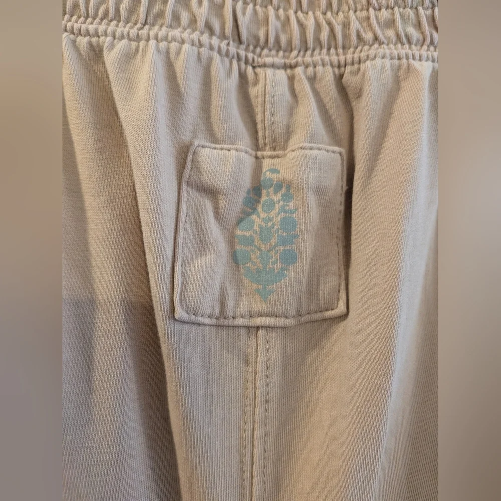 Free People Movement Hot Shot Crossover Pants Joggers Pumice Tan Size XS Lounge - Picture 13 of 16